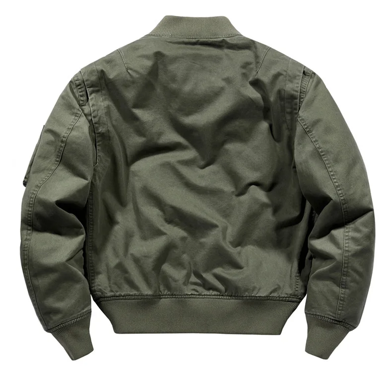 2024 Custom Made Bomber Jacket Wholesale Baseball Nylon Coat Polyester MA-1 Flight Bomber Jackets
