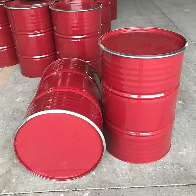 Tight head steel drum and opened head metal barrel with capacity from 200-210L