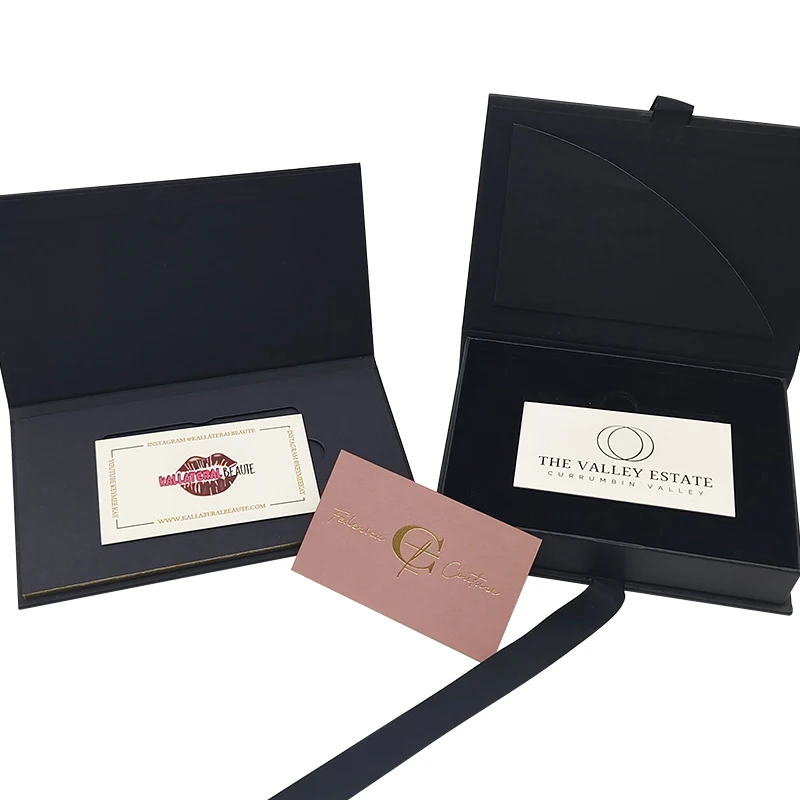 OEM Custom Gold Stamping Cotton Paper Credit Card Business Card