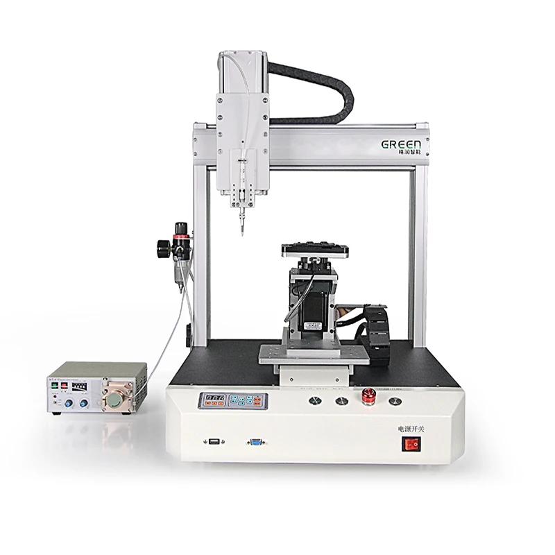 Green customized five-axis rotary digital automotive glue dispensing machine with high-precision glue dispensing machine