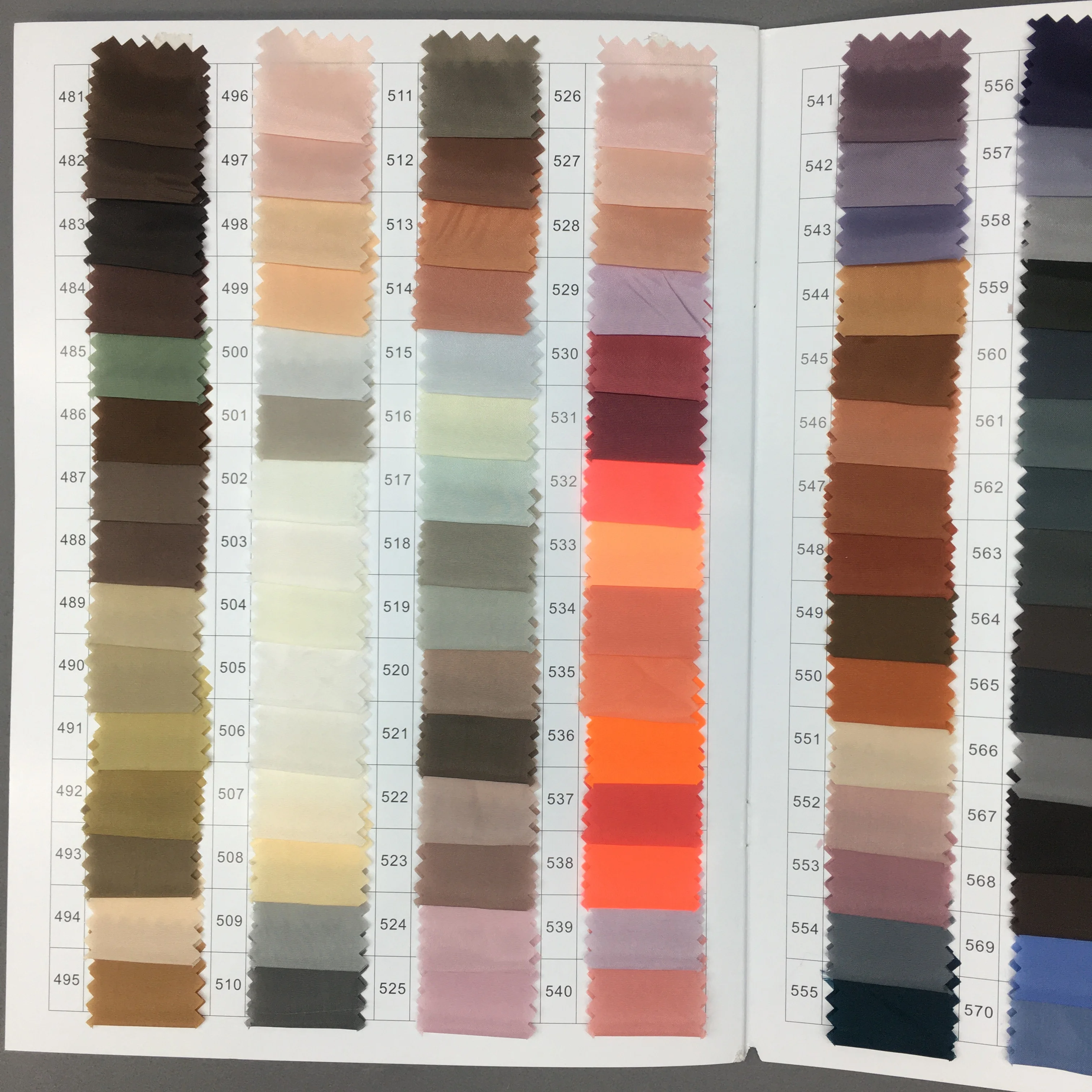 Beautiful Hot Sale recycled fabric 100%polyester 210t poly taffeta plain weave solid lining for garment fabrics