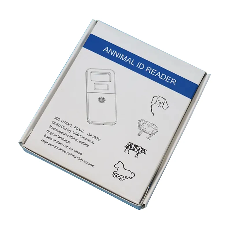 Заводская Рекламная цена универсальное использование pet chip reader животных микрочип сканер