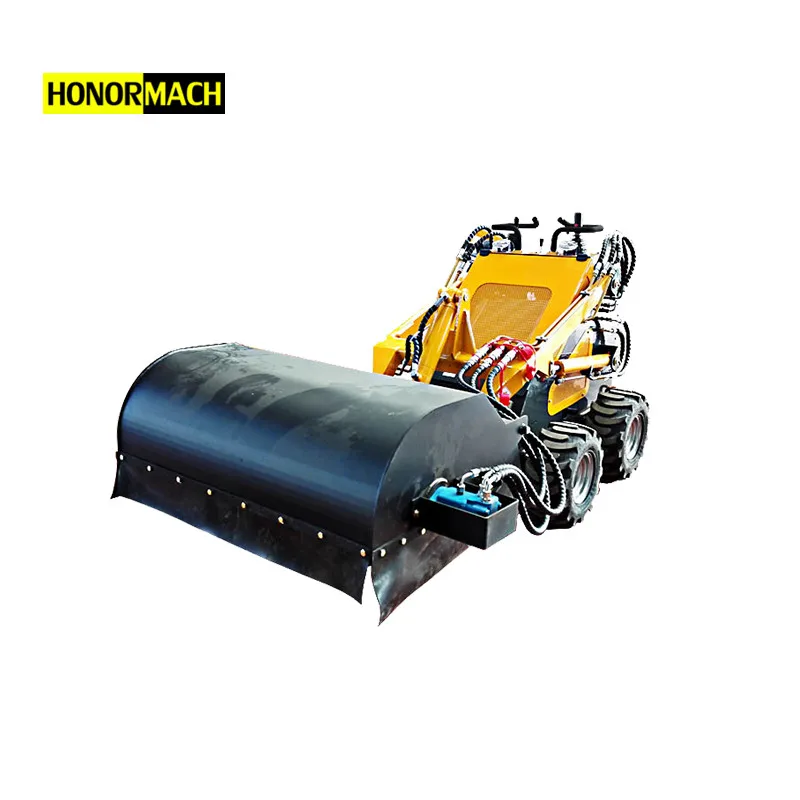 mini  front Skid Steer Loader  wheel hydraulic Arm