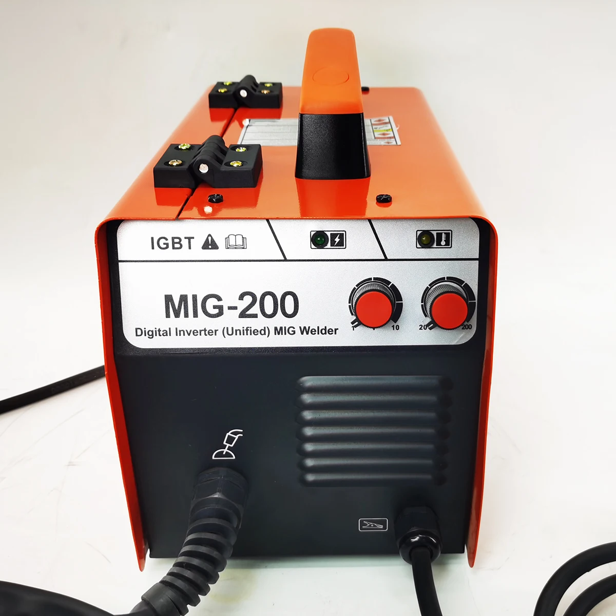 MIG ARC MMA MIG200 Synergy Control сварочный аппарат из нержавеющей стали с железной сталью 220 В функциональный без газа постоянного тока