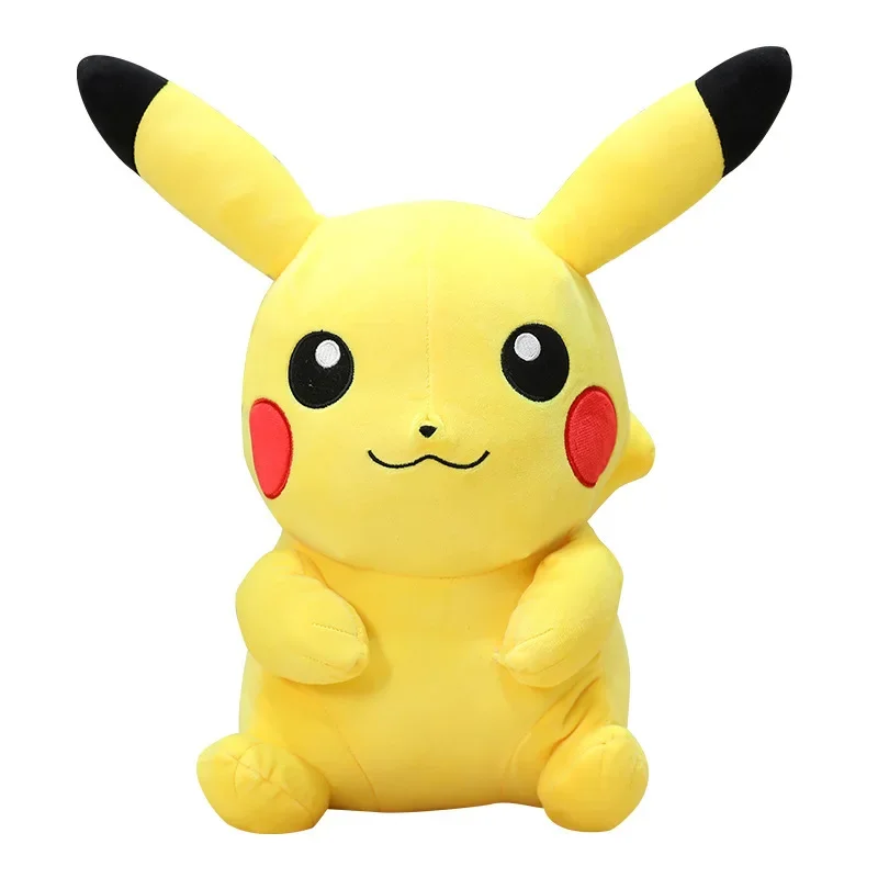 HL New Cartoon Anime Plush Dolls Pokemoned Pikachu Bulbasaur Squirtle Charmander Kawaii Plush Toys Grab Dolls For gifts