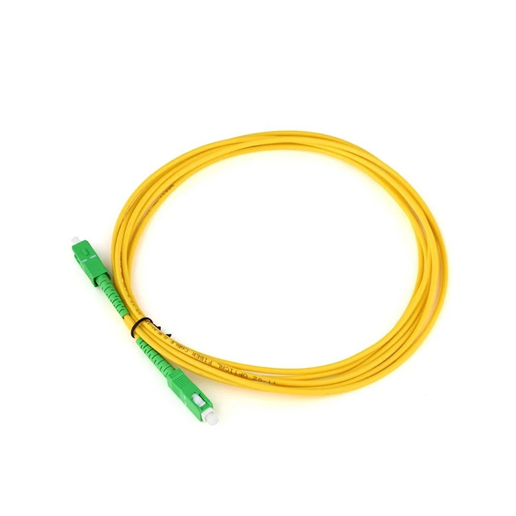 ftth ftttx cixi sx core g652d optic fiber optical green patch cord for fiber optic equipment