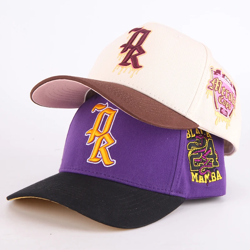 100% Cotton Baseball Caps Dad Customize Fashion Blank Sports Hats And Caps Embroidery Logo Cap For Man