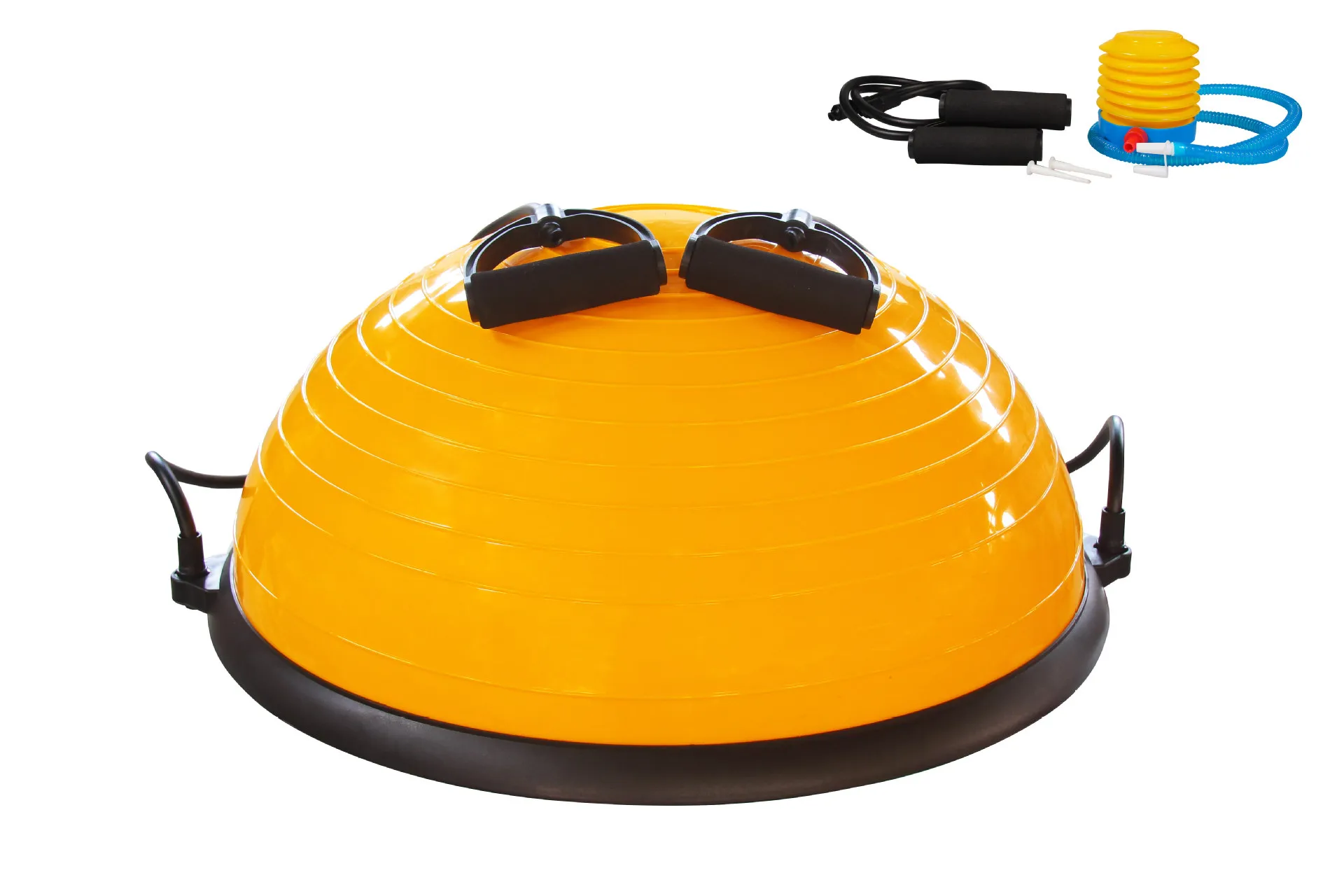 ONESTARSPORTS 58cm Diameter Pvc Half Pilates Ball Yoga Half Balance Ball