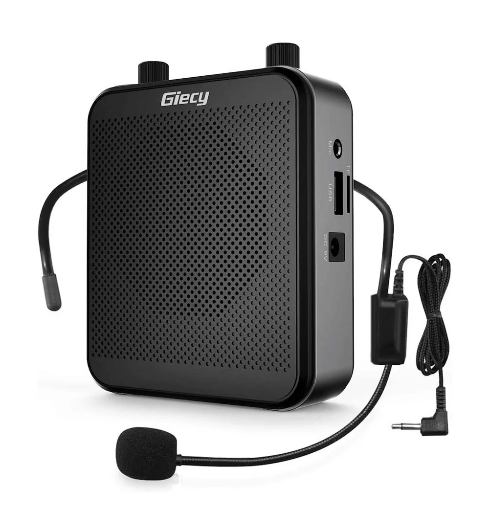 
Powerful Wireless Microphone Mini Amplification Portable Voice Amplifier for Teachers 