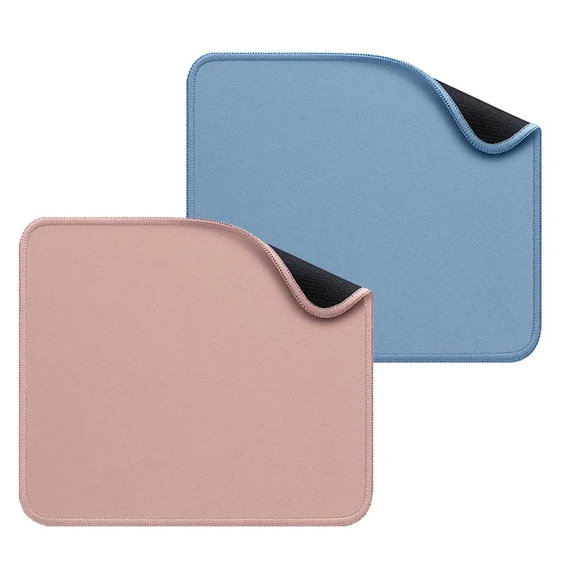 Desk Mat 240*240mm Custom Size Personalized Neoprene Rubber Mousepad Gaming Mouse Pad With Stitched Edges