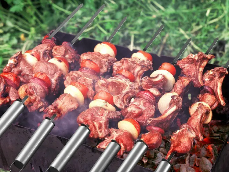 Аксессуары для барбекю наборы гриля из нержавеющей стали набор металлических инструментов