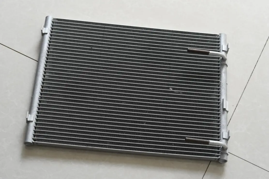 Air conditioning aluminum copper tube fin condenser air cooler heat exchanger