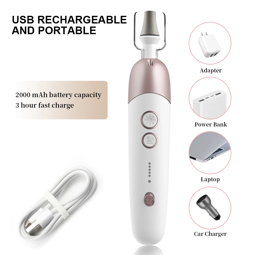 Private Label Mini Portable Electric Nail Manicure Pedicure Tools Set Nail Polishing Sanding Drill Grinder Machine Kit 5 in 1