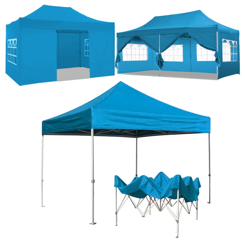 10x10 Ft Custom Designed Folding Canopy Tent Trade Show Pop Up Outdoor Gazebo Tent for Events