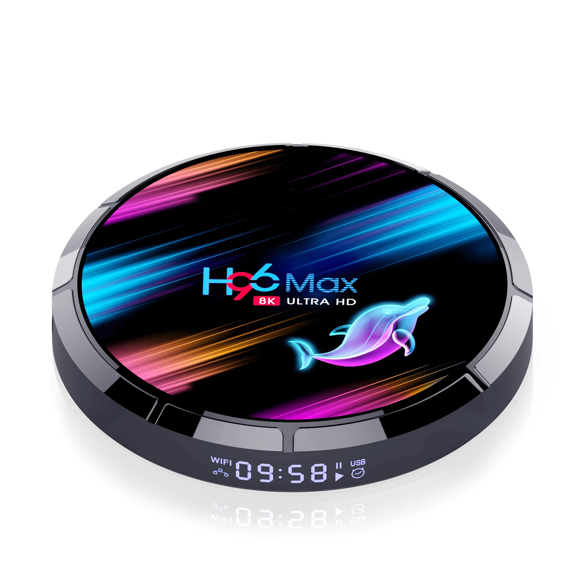 Оптовая продажа, Лучшая цена, ТВ-приставка Android 8K HD H96MAX, Android 9,0, 4/64 ГБ, ТВ-приставка H96MAX S905x3