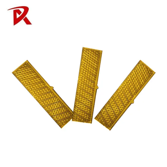 7.9x2.1cm plastic reflector reflective panel strip for road studs