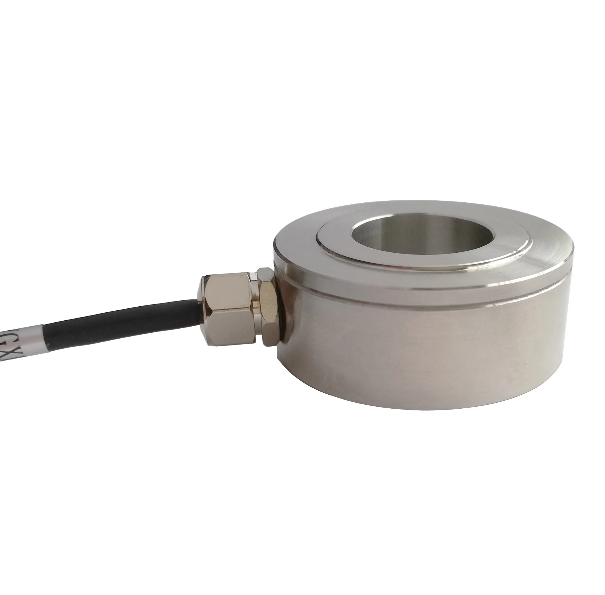 Annular compression load cells force transducer weight sensor loadcell for clamping forces bolt loading forces compressive loads