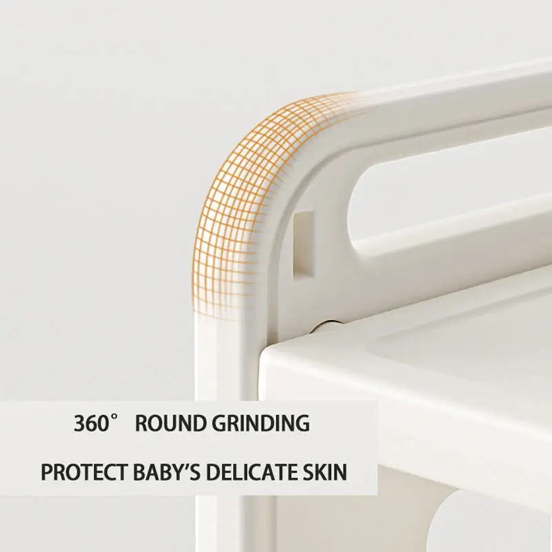 Household Floor Reading Picture Book Shelf Toy Storage Removable Bookcase Car Storage Box Plastic Kids Bookshelf Oyuncak Dolab