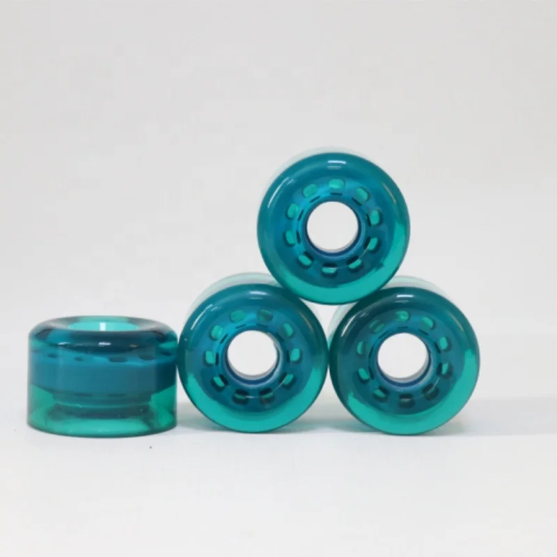 JIESEN Hot Sale 82.5MM * 64MM Cruiser Luminous Skateboard Wheels For Downhill Longboard Skateboard Skate Wheels