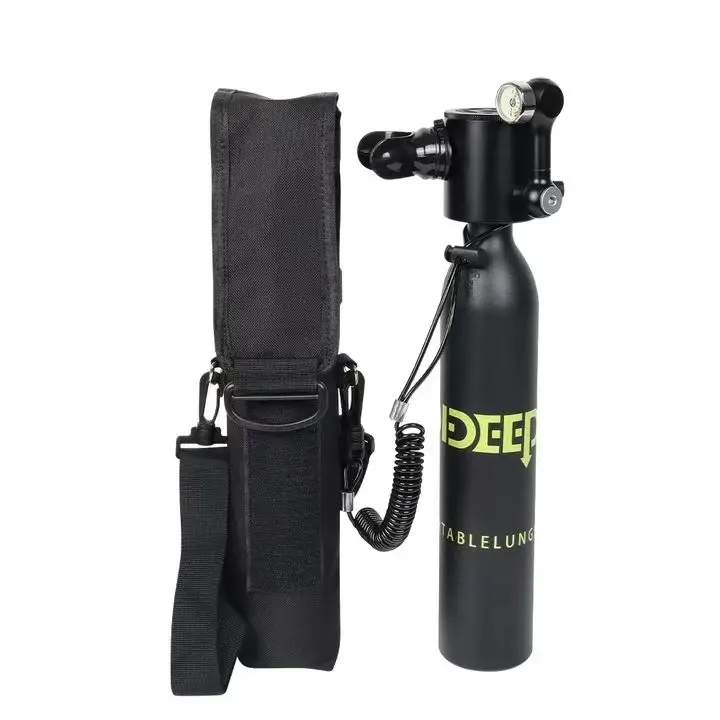 RS DIDEEP 0.5L X3000Pro Portable Mini Snorkel Scuba Tank Set High-Pressure Aluminum & Steel Diving Oxygen Air Diving Equipment