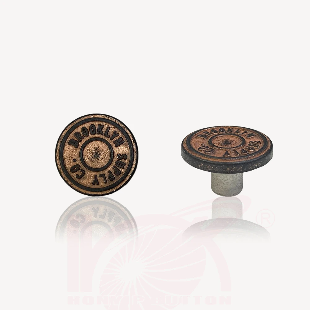 HJ552 18MM Metal buttons metal studs for clothing hoes decorative metal studs fashion rivets and studs