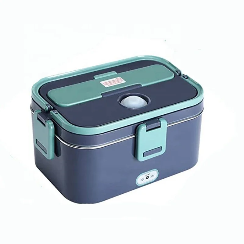 Home Car Dual-Use Electric Lunch Box Heating Bento Lunch Box Stainless Steel Insulation Lunch Box