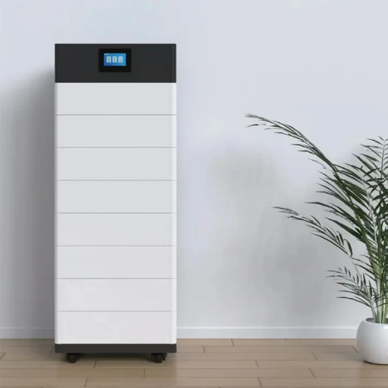 Solar Storage Systems 204V 307V 409V 50Ah High Pressure Stack Energy Storagy Battery With Communication Protocol Customized