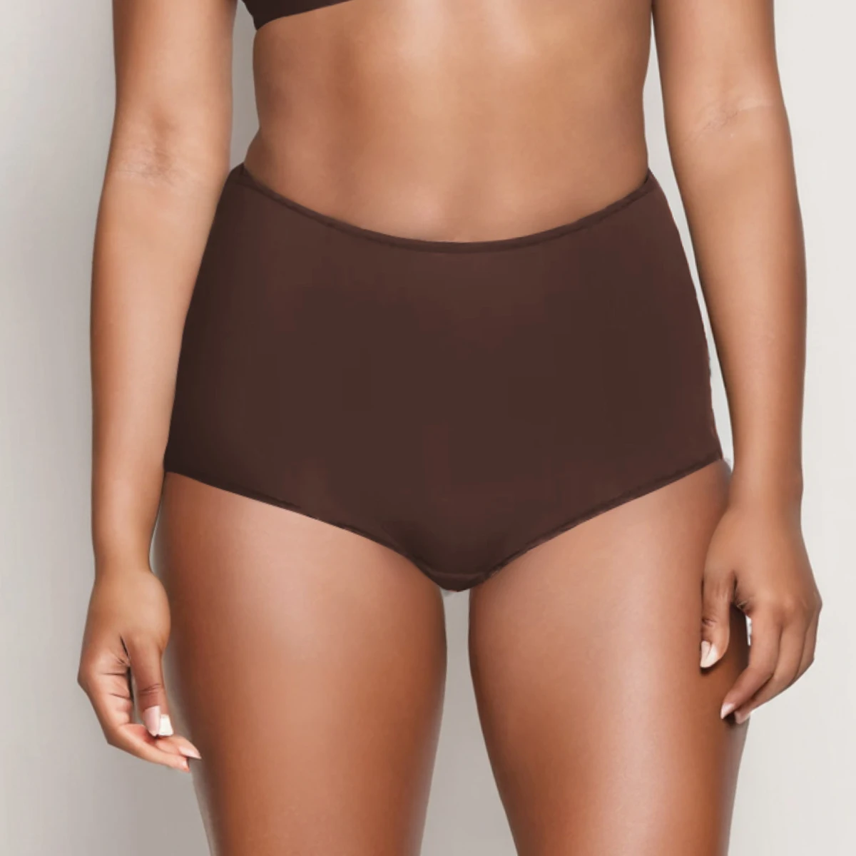 SK1218 76% Polyamide / 24% Elastane yoga thong High-Waisted Full Coverage 100% Cotton Gusset briefs and underwears