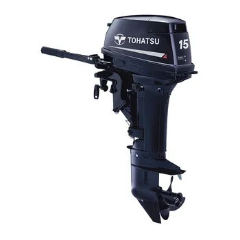 Brand new and in stock Tohatsu 2 stroke 50 hp Tohatsu Outboard Boat Motors M50D2EPTOS Outboards Motor