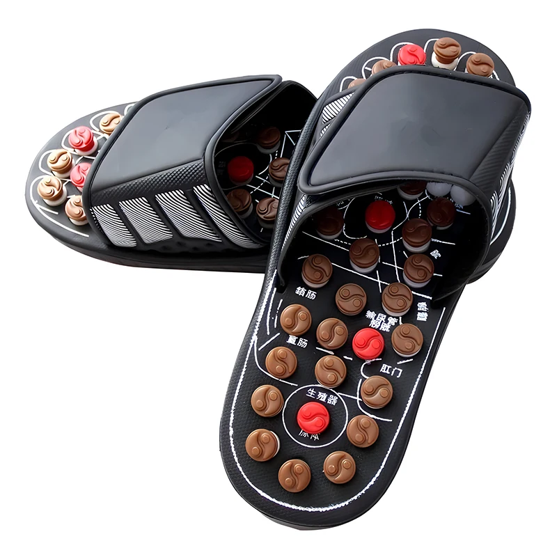 Hot Selling Home Use Acupoint Massage Slippers Activating Reflexology Feet Care Acupuncture Therapy Foot Massage Slippers