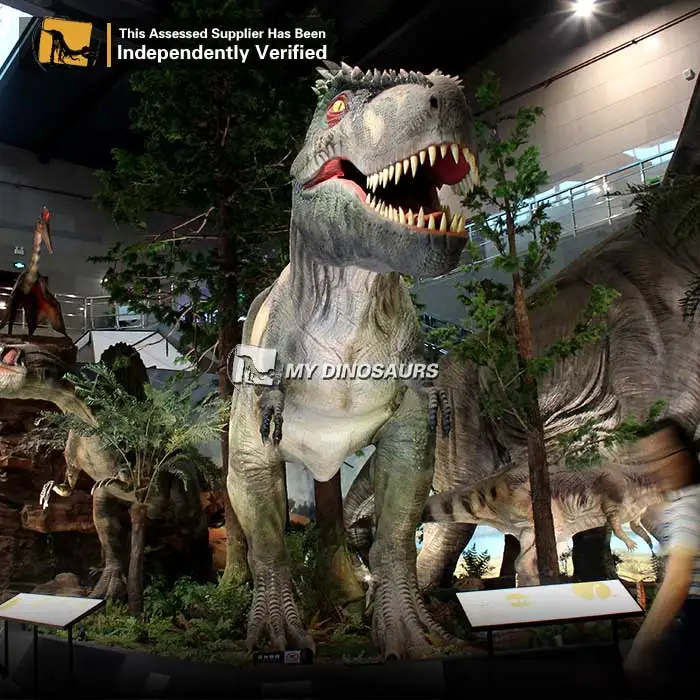  MY DINO AD237 реалистичный аниматронный динозавр T Rex для тематического парка Юрского
