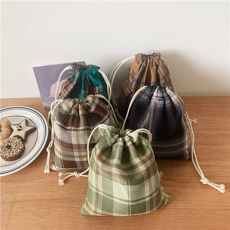 Cheap promotional mini gift pouch bag mini size drawstring bags