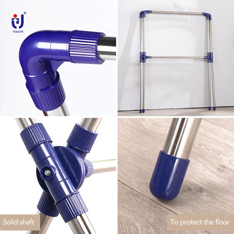 Available aluminium clothes drying rack space saving clothes rack