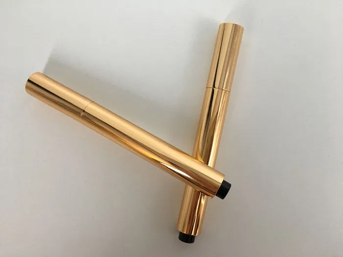 2.8ml aluminum empty cosmetic correction click pen, OEM for concealer,  lip gloss, nail polish