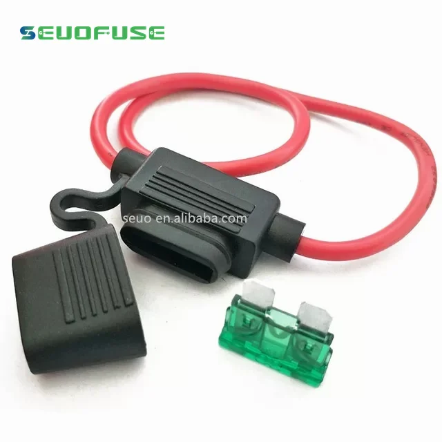 Factory direct Waterproof In-Line ATO ATC Fuse Holder Auto 12V Car Add a circuit Fuse Adapterblade fuse holder