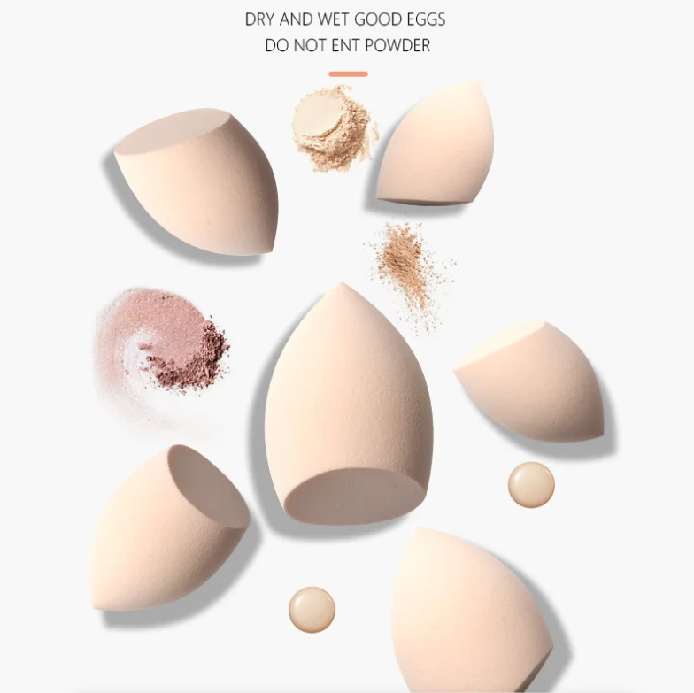 2021 Factory Direct Hydrophilic Foam Face Cosmetic puff Make Up Foundation Blending Blender Beauty Latex Free Makeup Sponge