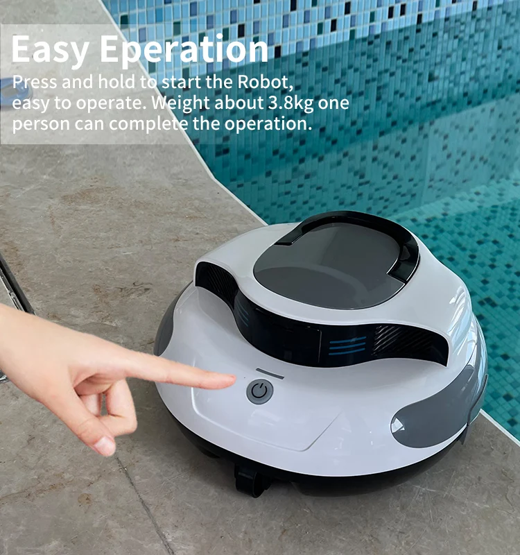 Hot newest model robot vacuums cleaner automatic swimming pool cleaning system