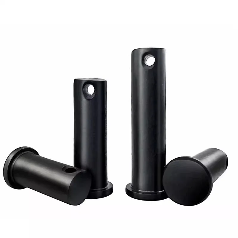 M10 M12 M14 ASTM B7 B7M A325 A307 класс 2 5 сталь черный оксид черного порошка штифты с маленькой головкой без головки отверстием