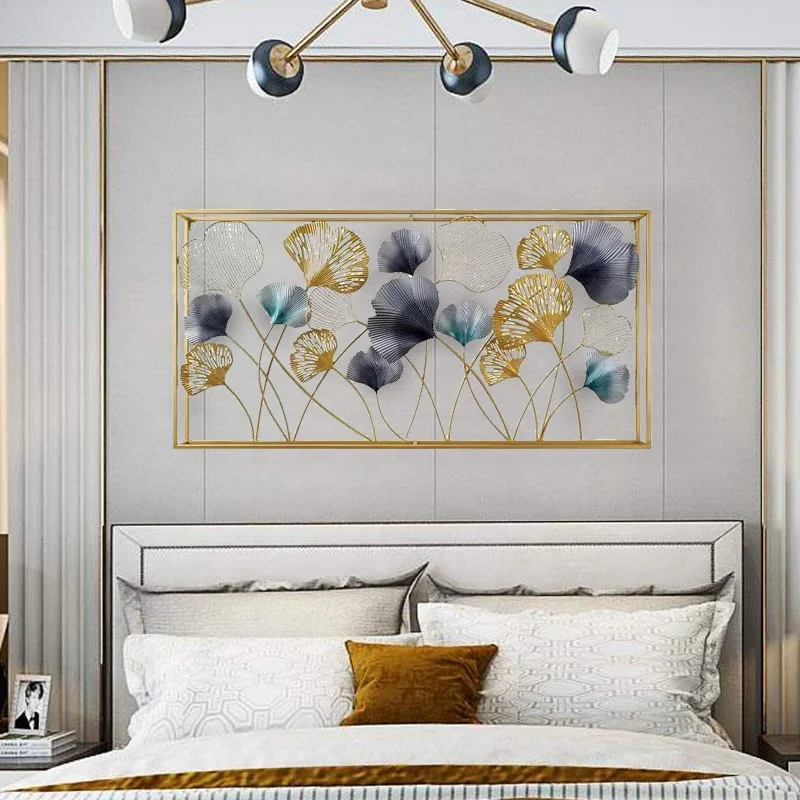 Large Handmade Ginkgo Leaf Design Decorative Wall Hanging Home Decor Art and Craft