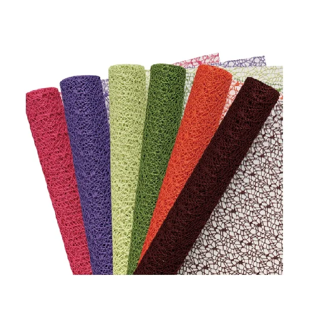Best Deals Spider Roll Design Net Material Wrapper Roll for Bouquet Flowers Wrapping Roll Flower Type