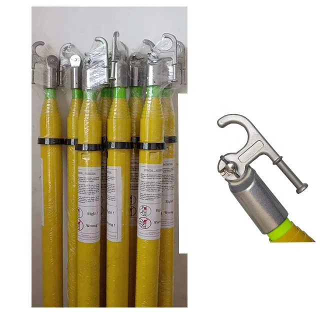 32 foot new high-voltage telescopic electrical operation insulation safety operation telescopic sticks