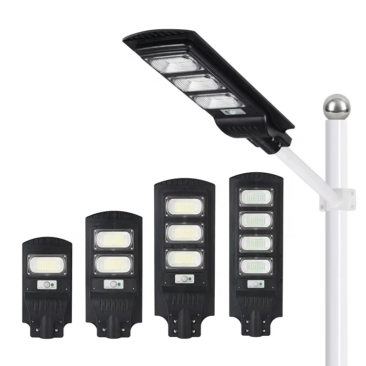  Мощный радар-датчик Smd водонепроницаемый уличный Ip65 30 Вт 60 90 120 встроенный все в одном светодиодный солнечный