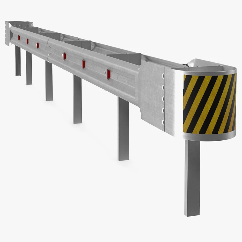 Steel Highway Guardrail Hot Dipped Galvanized Road Seel Guard Rails for India