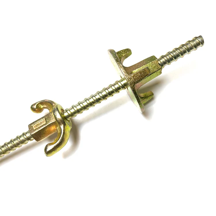 Linyi factory Concrete Formwork Wall 15/17mm Tie Bar Threaded Rod Tie Rod Wing Nut Tie Nut