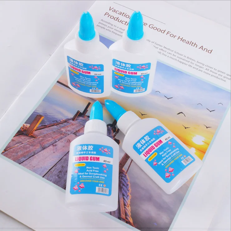 Лидер продаж 5 кг бесплатно PVA прозрачный клей для прозрачного слайма