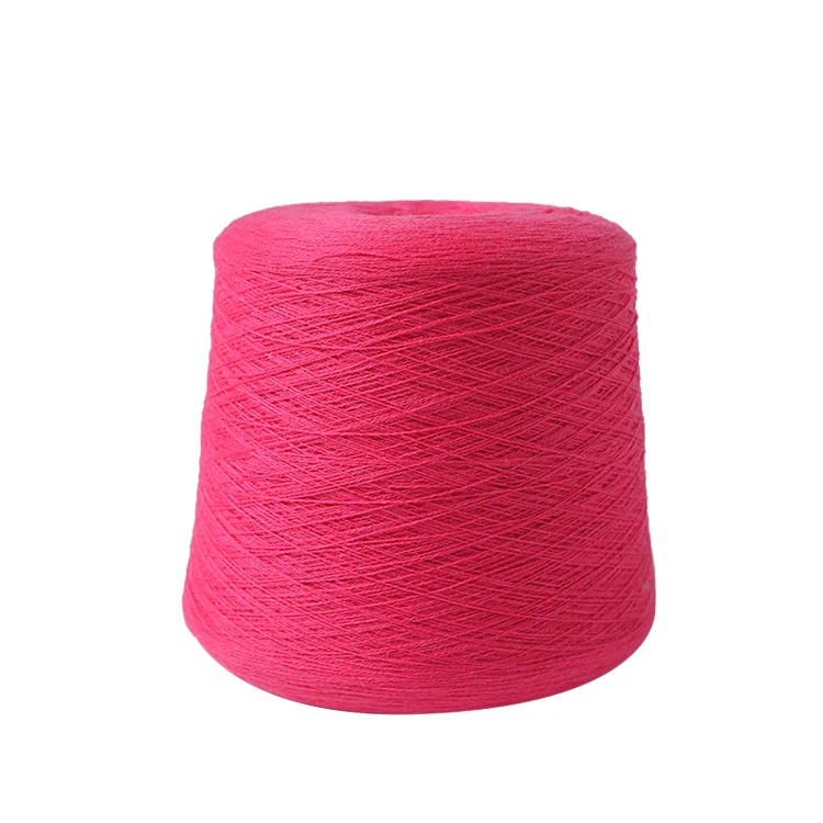 Прямая поставка с завода Высококачественная 100% чесаный хлопок Ycotton акриловая смешанная пряжа