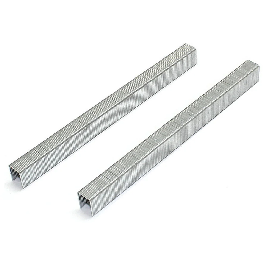 21 Gauge 1/2 Inch 12.8mm Crown 80 Series galvanized finishing Fine Wire Staples with 8016 pneumatic stapler