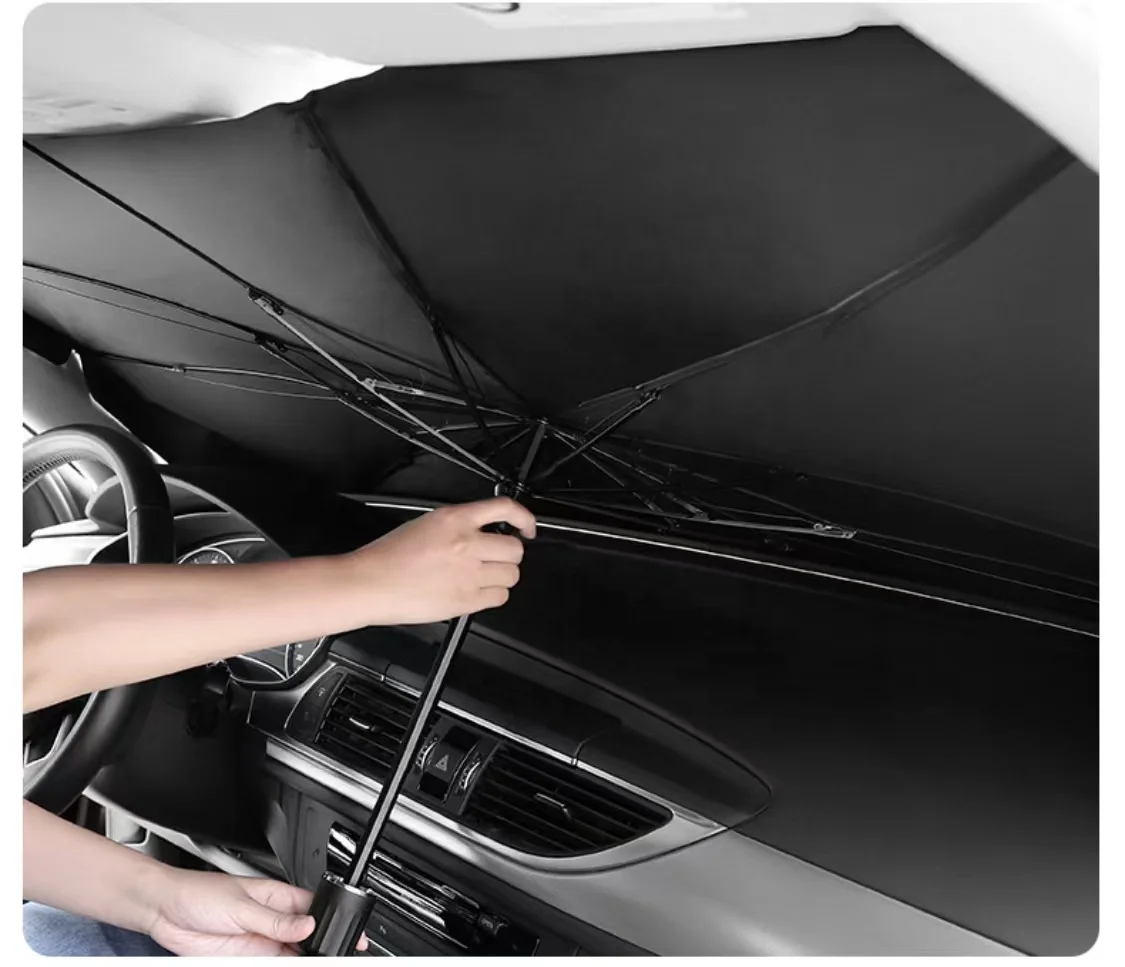 Custom Blocks UV Ray Protection Foldable Car Side Window Sunshade , Good Quality Windshield Sunshade for Car Foldable