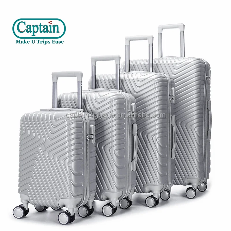 China Professional Manufacture Customized Size Trolley Bag Travel Trolley Luggage Set Colorful Travelling ABS Suitcase