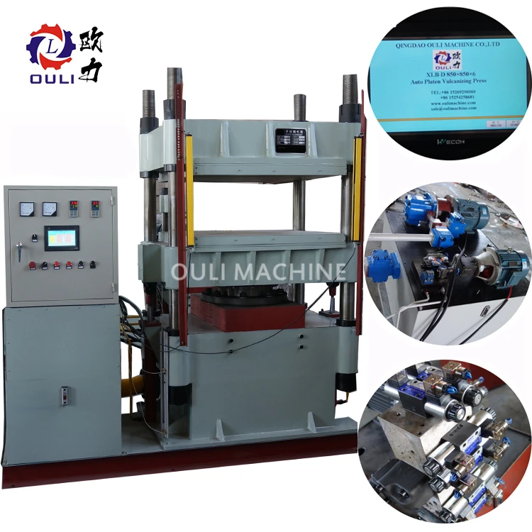 CE SGS Сертификация рециркулированных резиновых плиточных машин гидравлический пресс